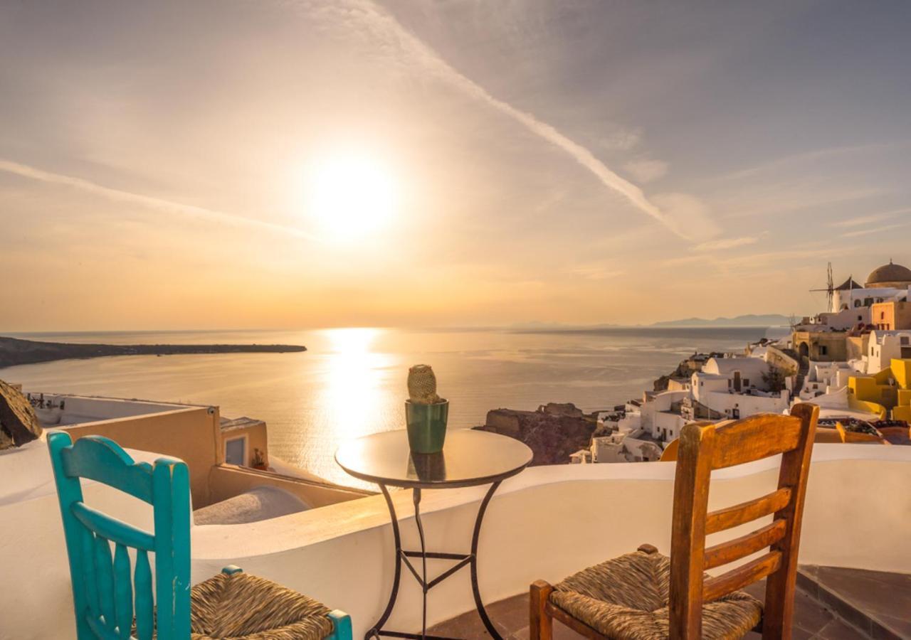 Sophia Castle View Villa Oia  Bagian luar foto