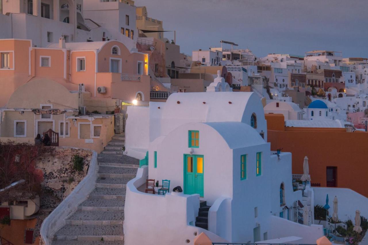 Sophia Castle View Villa Oia  Bagian luar foto